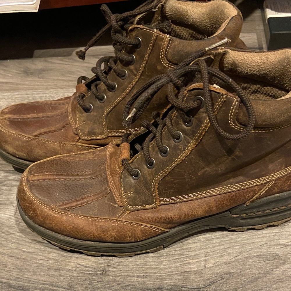 Dockers Leather Stain Defender boots